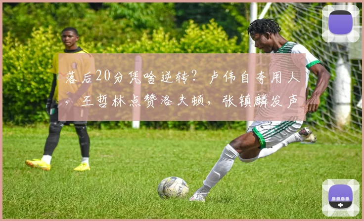 落后20分凭啥逆转？卢伟自夸用人，王哲林点赞洛夫顿，张镇麟发声